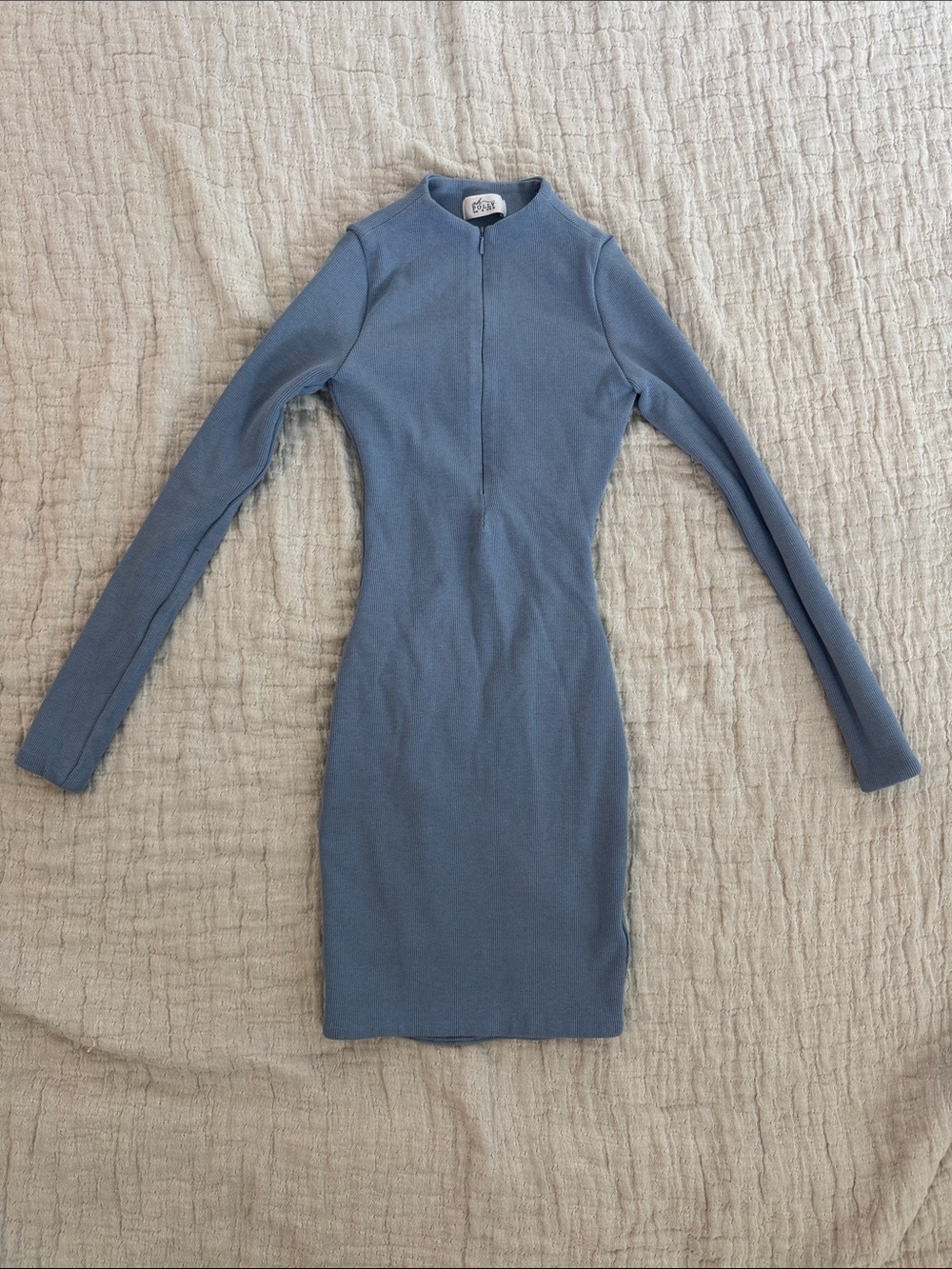 oh polly blue bodycon dress | Dresses | Oh Polly Dusty Longsleeve Prom dress